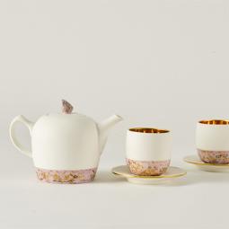 Teapot 88×150×106 (㎜) <br/>Teacup 60×60×60 (㎜) <br/>Saucer 100×100×15 (㎜)