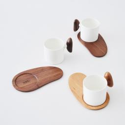 Cup: 130×90×85mm
Saucer: 222×120×5mm
